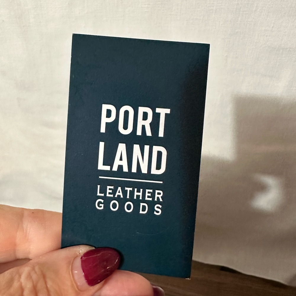 Portland leather tote bag - Picture 4 of 7